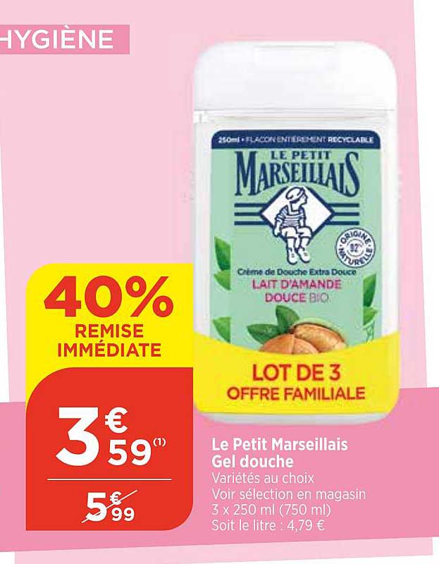 Le Petit Marseillais Gel Douche