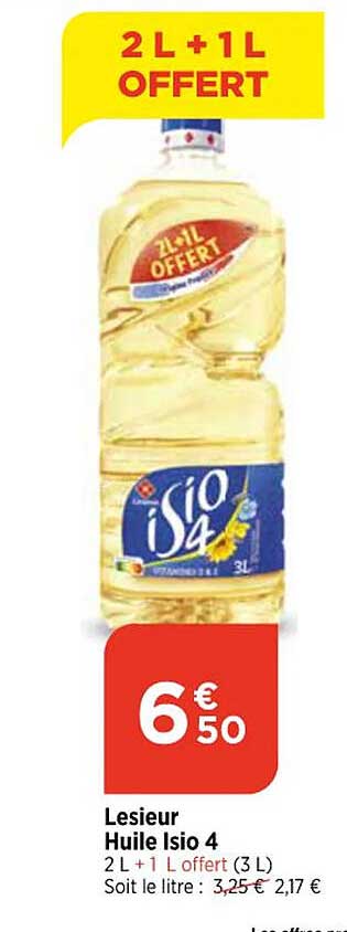 lesieur huile isio 4