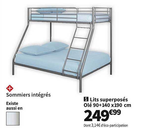 lits superposé olé