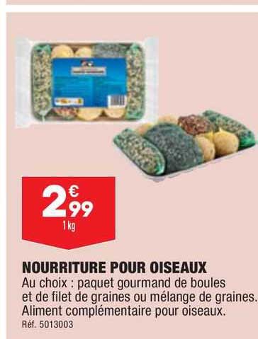 nourriture pour oiseaux