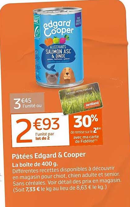 pâtées edgard & cooper