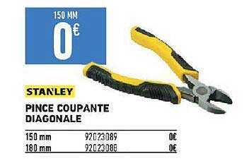 pince coupante diagonale stanley