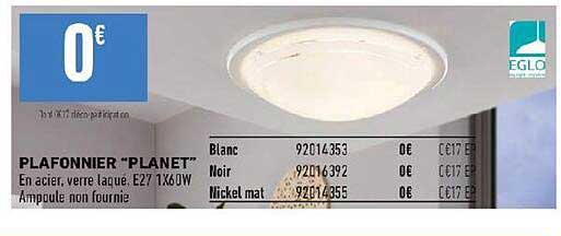 plafonnier "planet"