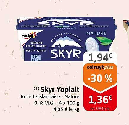Skyr Yoplait
