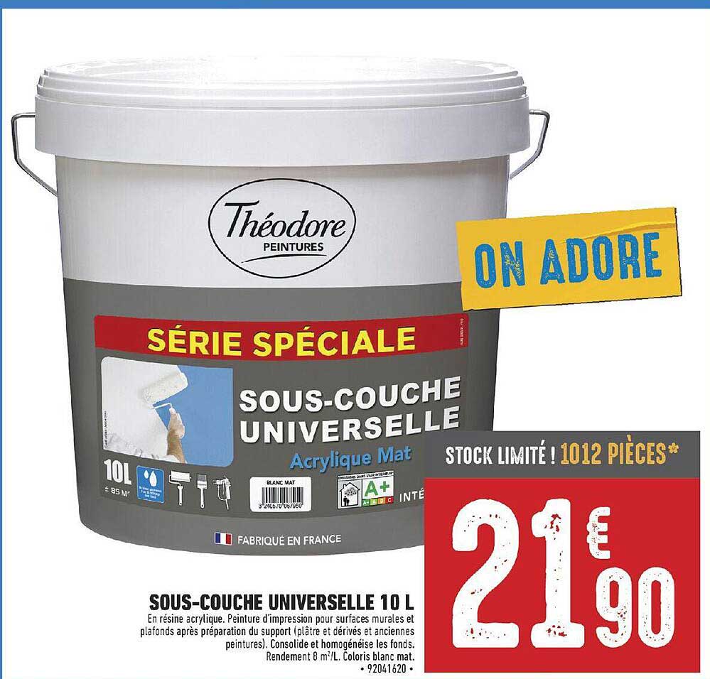 sous-couche universelle 10 l théodore