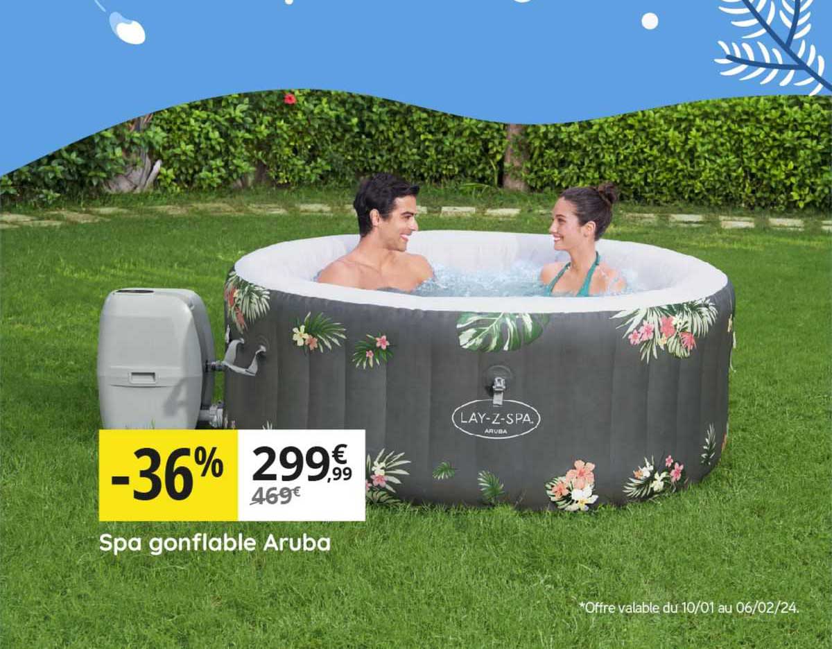 spa gonflable aruba