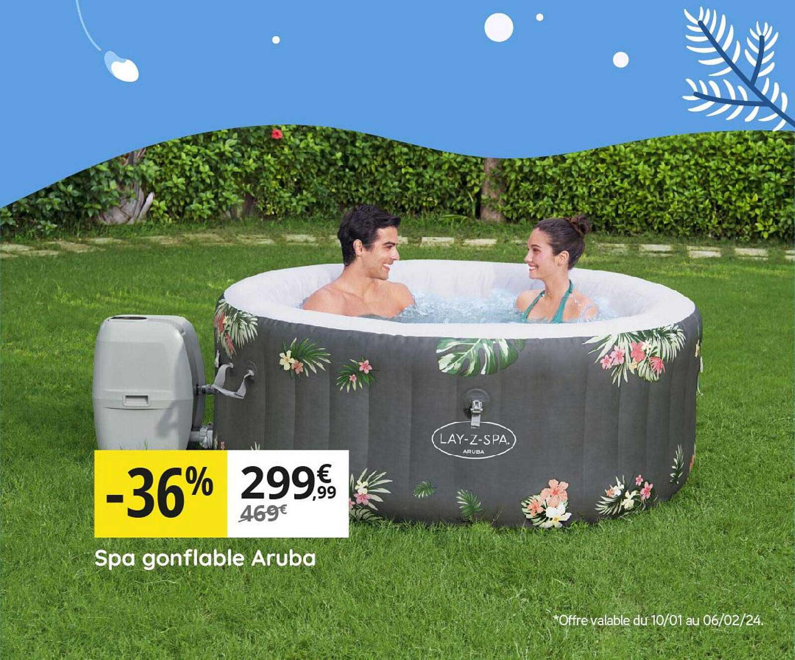 spa gonflable aruba