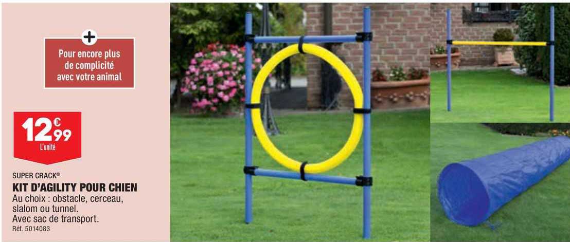 super crack kit d'agility pour chien