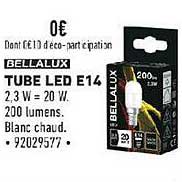 tube led e14 bellalux