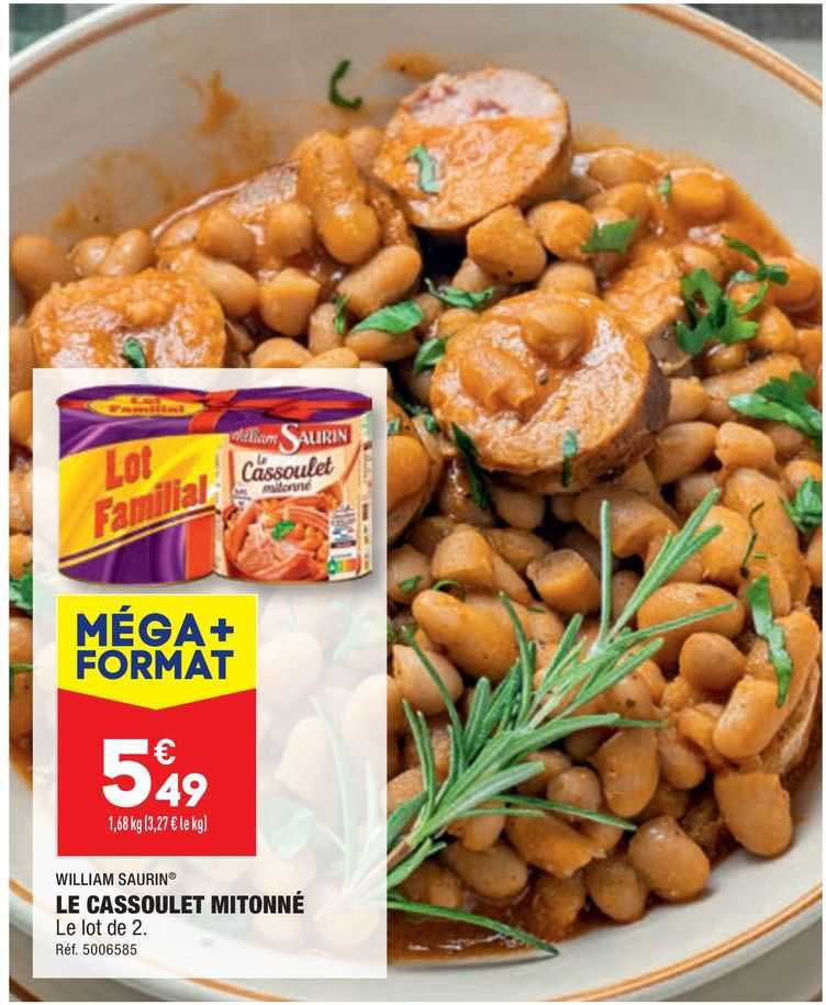 william saurin le cassoulet mitonne