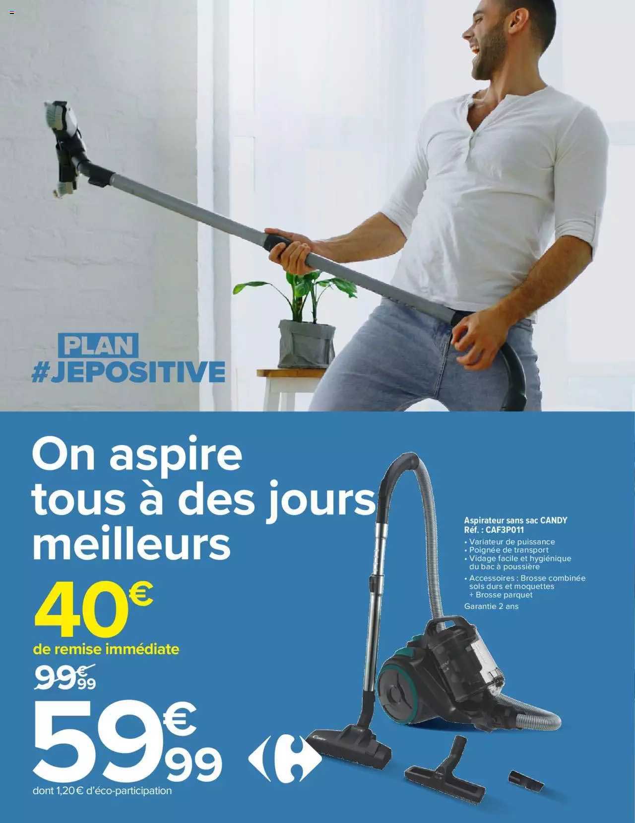 Aspirateur Sans Sac Candy