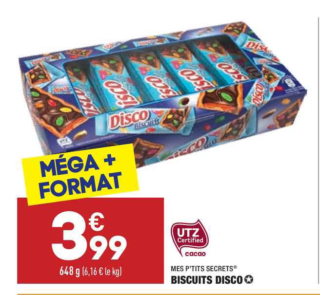 biscuits disco mes p'tits secrets