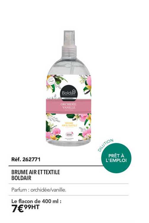 Brume Air Et Textile Boldair