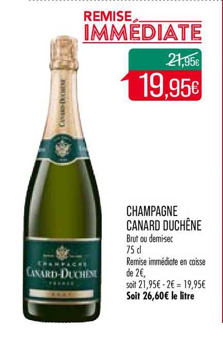 champagne canard duchêne