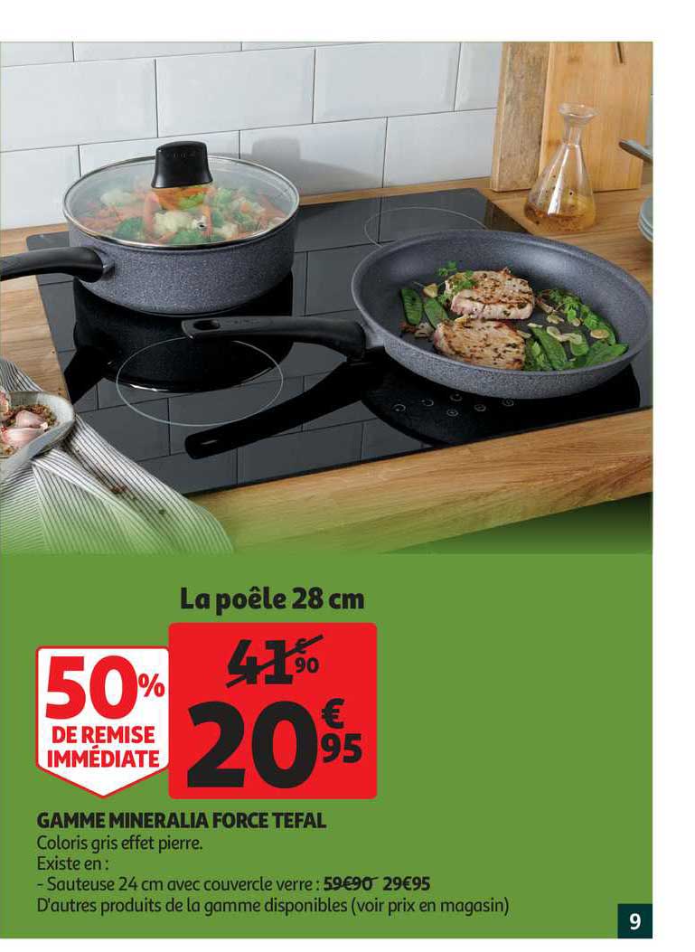 gamme mineralia force tefal
