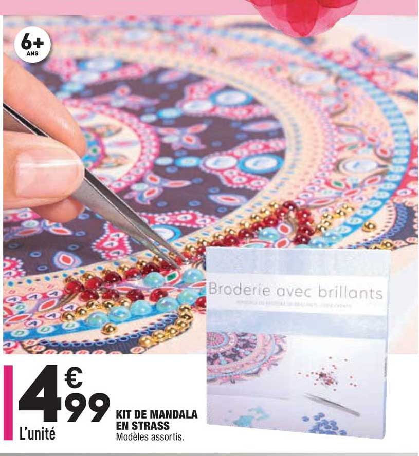 kit de mandala en strass