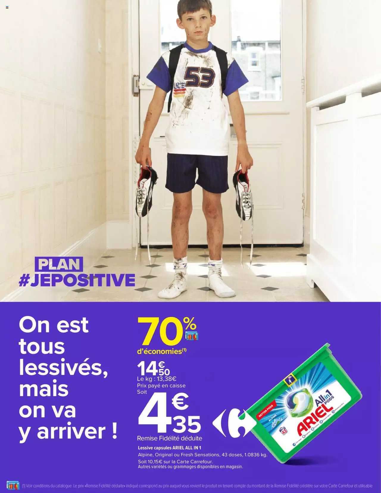 Lessive Capsules Ariel All In 1