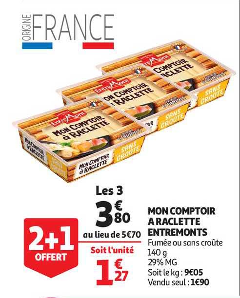 mon comptoir à raclette entremonts