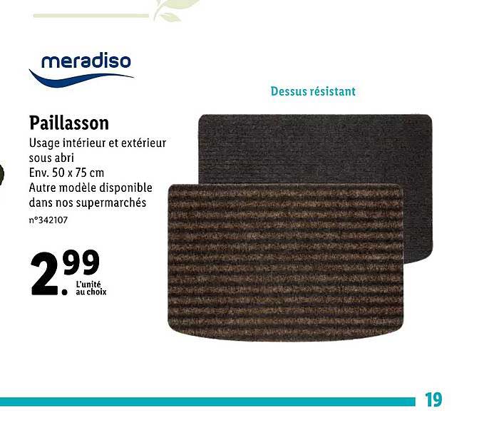 paillasson meradiso