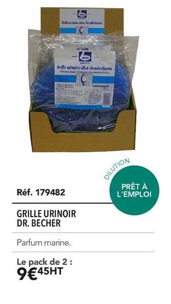 rille urinoir dr. becher