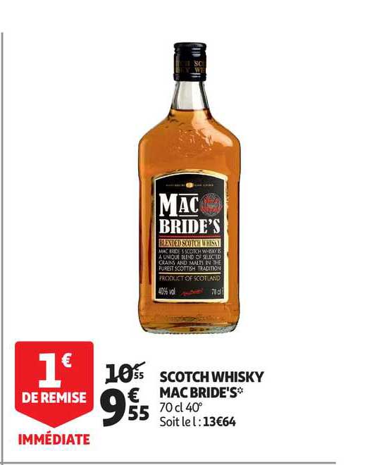 scotch whisky mac bride's