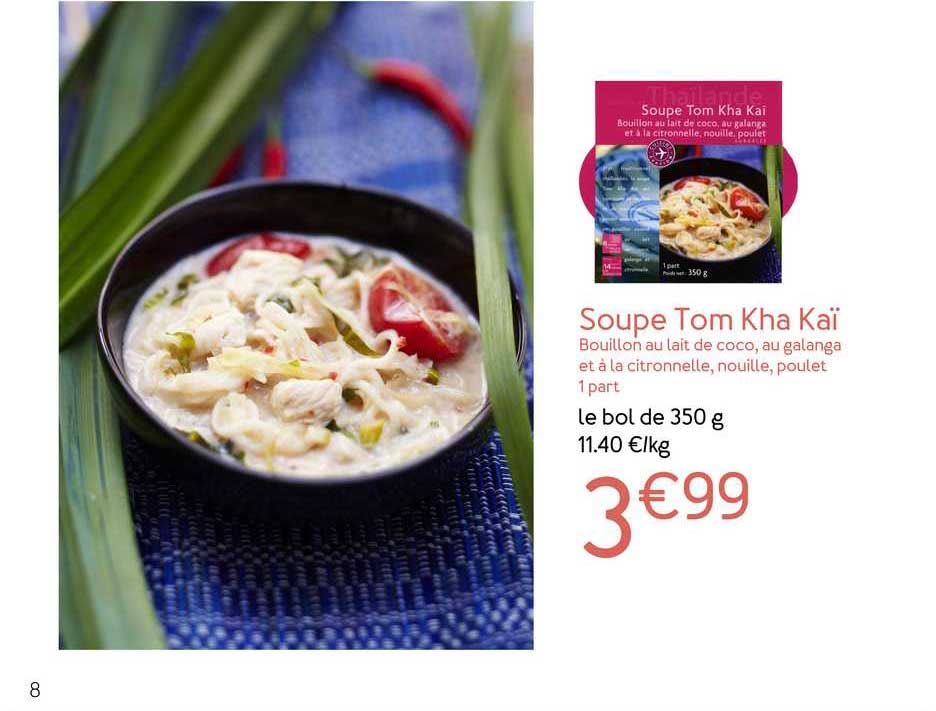 soupe tom kha kaï