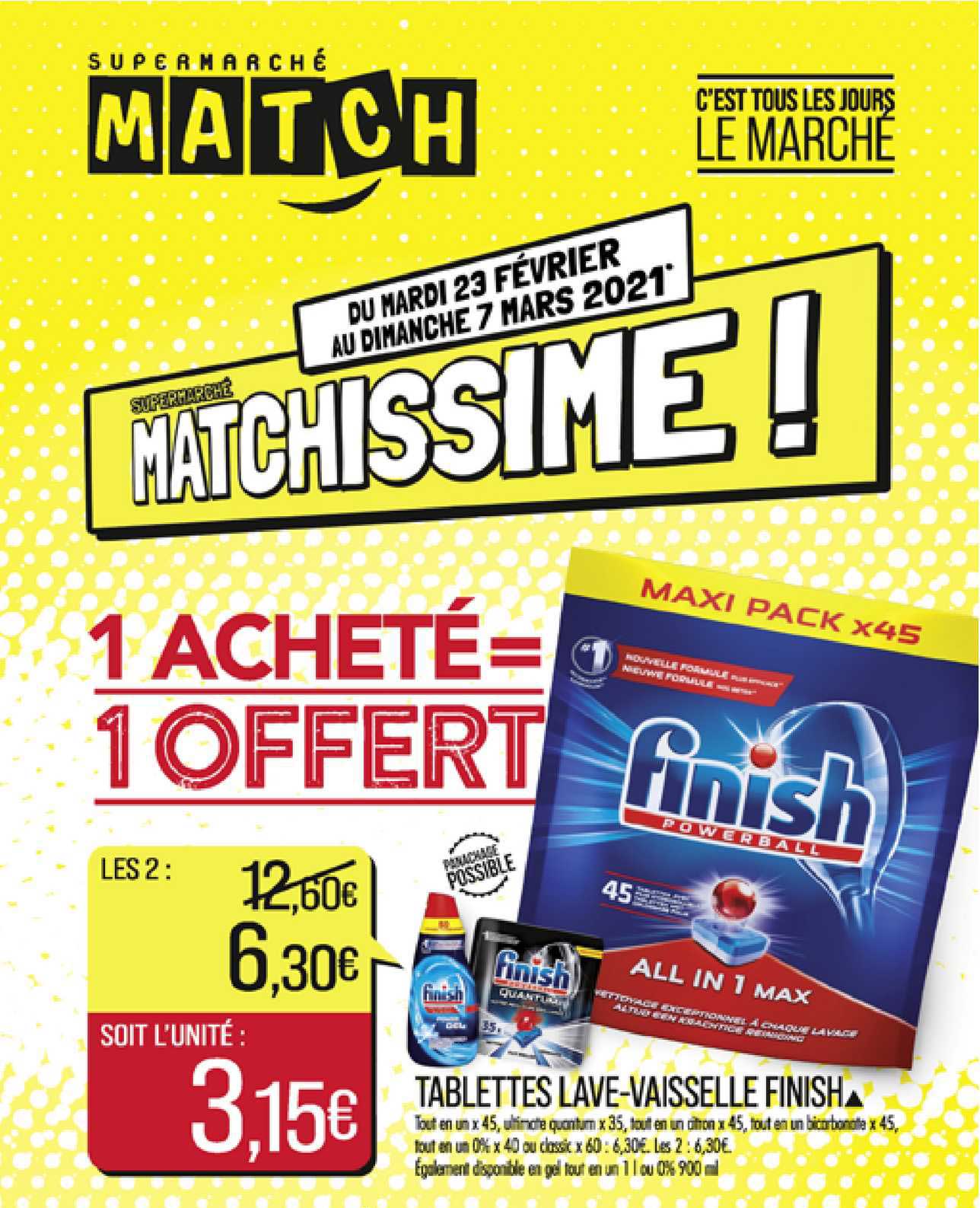 tablettes lave-vaisselle finish