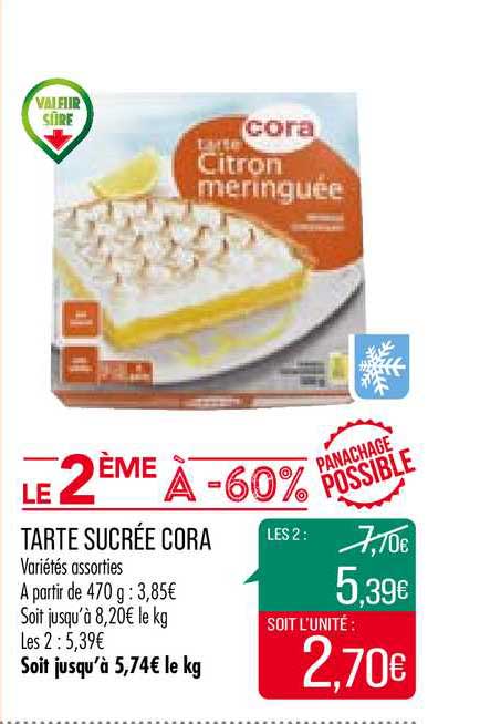 Tarte Sucrée Cora