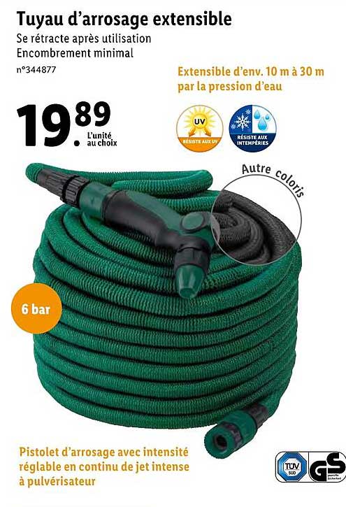 Tuyau D'arrosage Extensible
