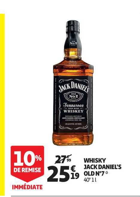whisky jack daniel's old n°7