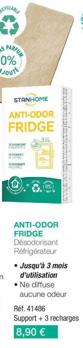 anti-odor fridge désodorisant réfrigérateur stanhome