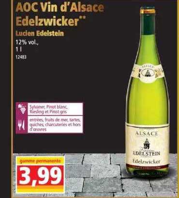 aoc vin d'alsace edelzwicker lucien edelstein