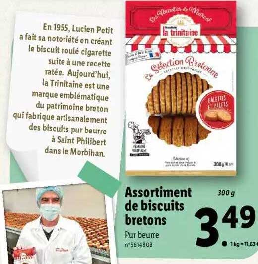 Assortiment De Biscuits Bretons