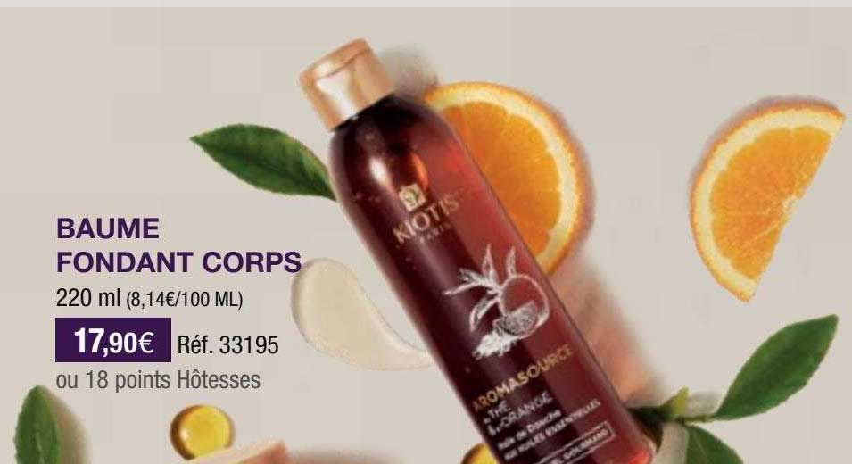 Baume Fondant Corps Kiotis