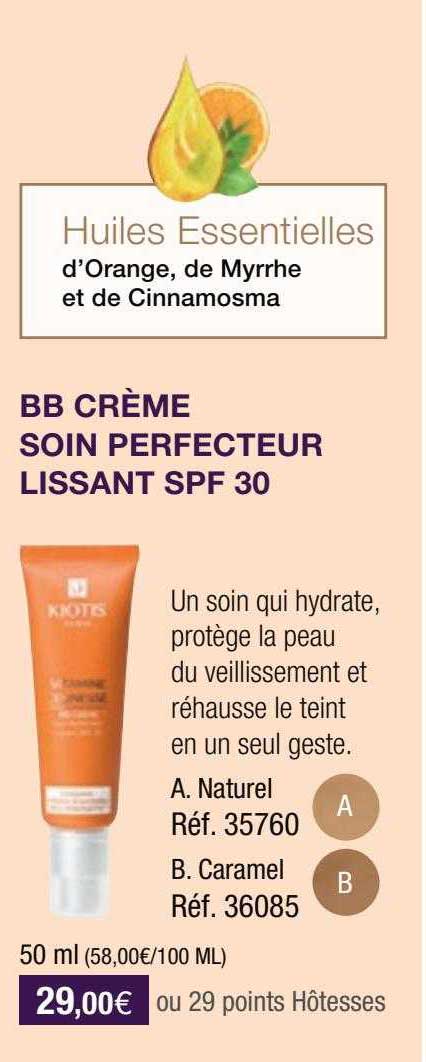 bb crème soin perfecteur lissant spf 30