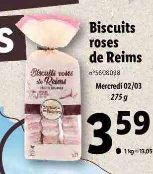 Biscuits Roses De Reims