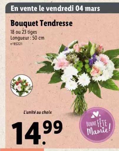 bouquet tendresse