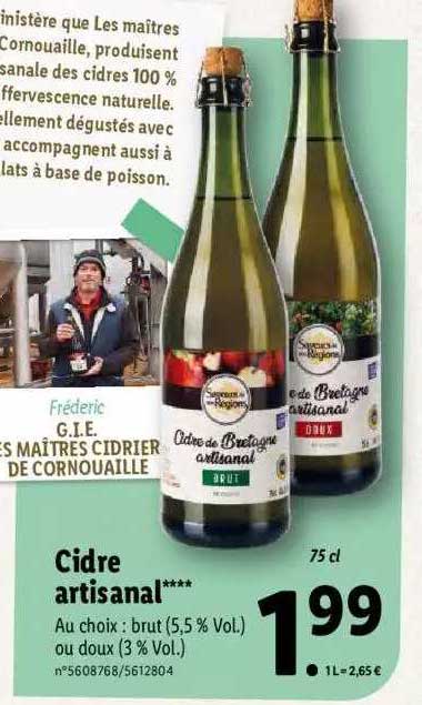 Cidre Artisanal