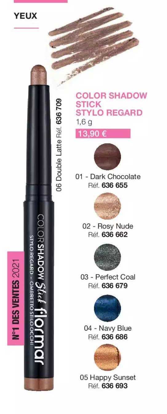 color shadow stick stylo regard flormar