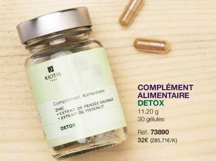 complément alimentaire detox kiotis
