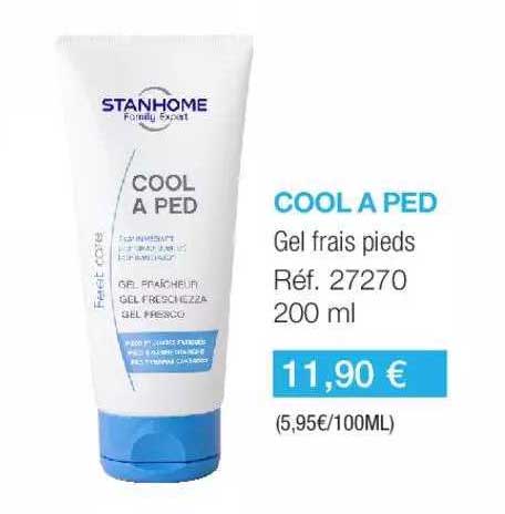 cool a ped gel frais pieds