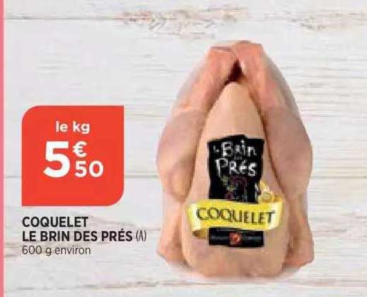 coquelet le brin des prés