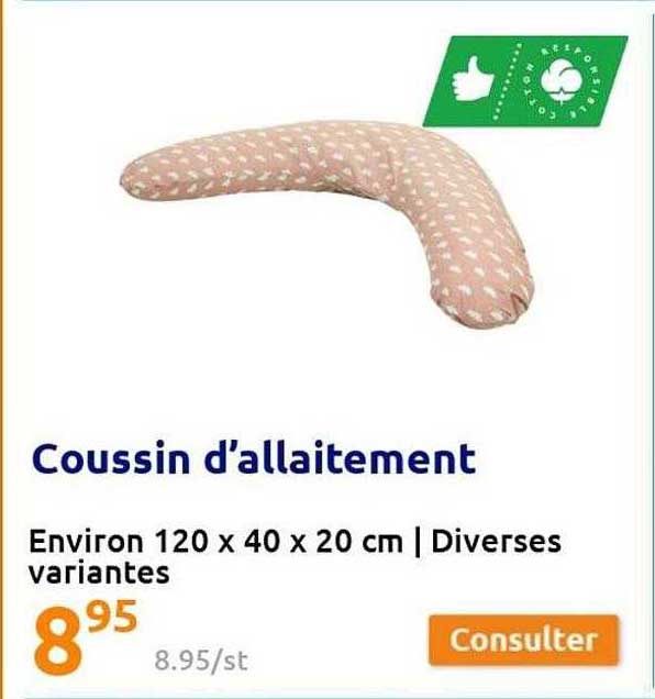 coussin d'allaitement