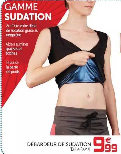 débardeur de sudation