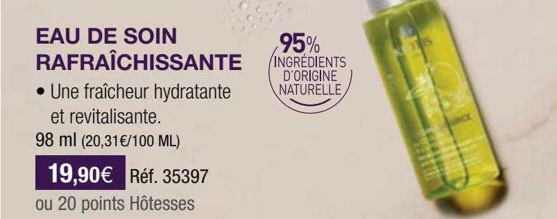 Eau De Soin Rafraîchissante