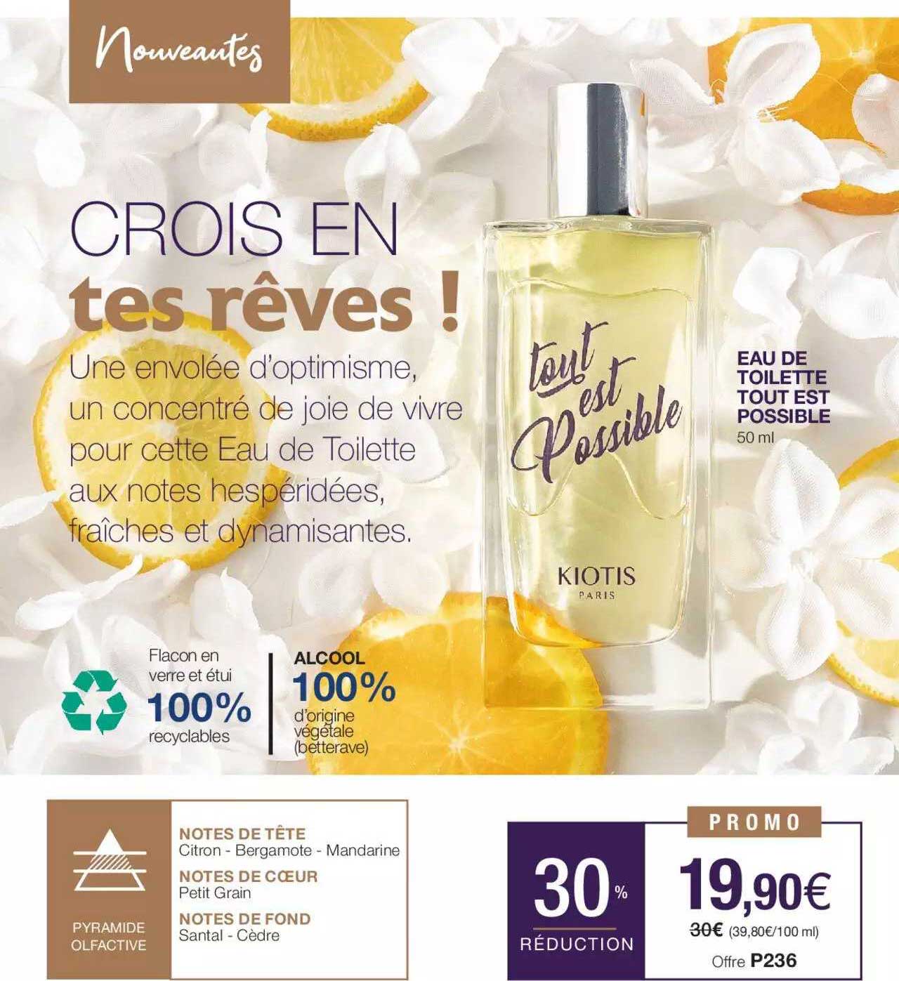 eau de toilette tout est possible