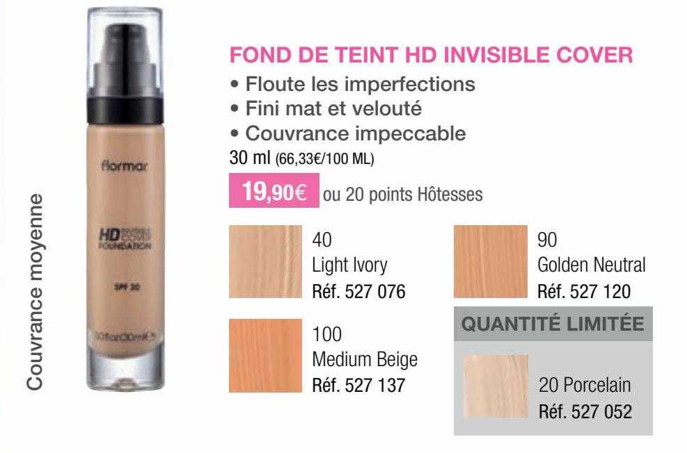 fond de teint hd invisible cover