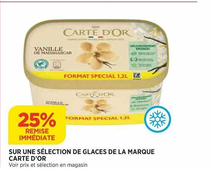 Glaces De La Marque Carte D'or