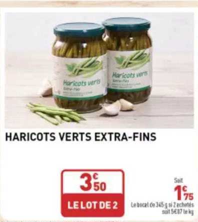 haricots verts extra-fins
