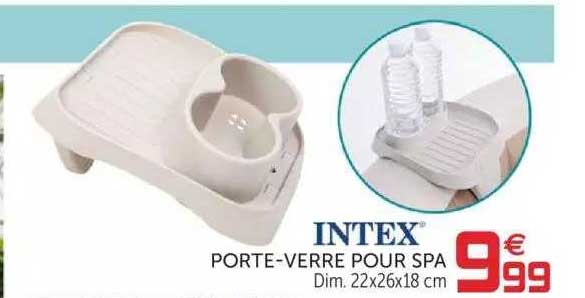 intex porte-verre pour spa